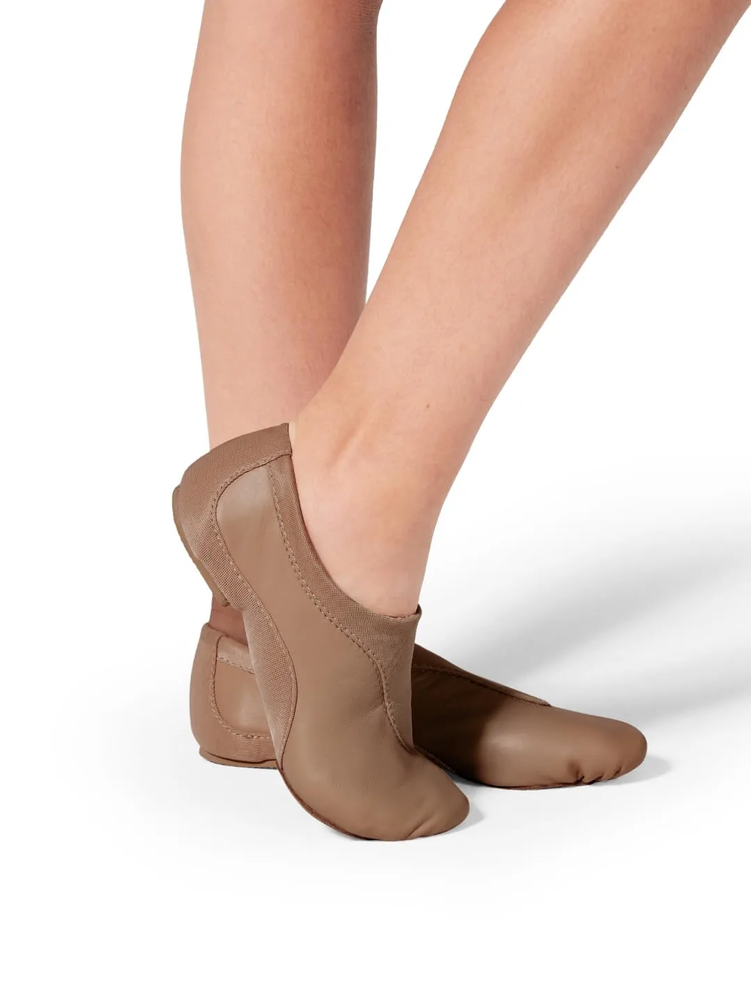 Capezio Vibe VIB100C Jazzschuhe Schwarz Kinder Leder