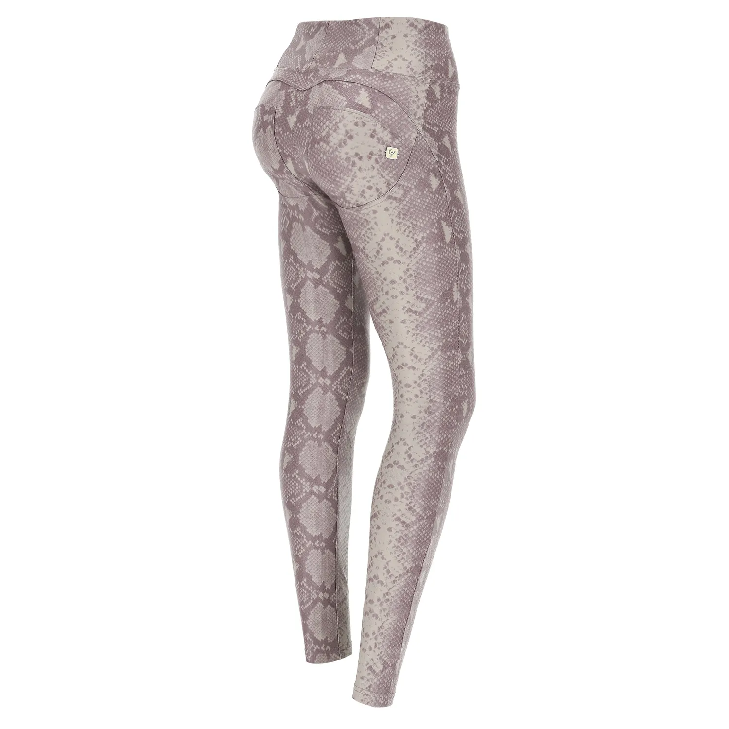 Freddy WR.UP Damen Leggings Reptile Bordeaux XS vegan