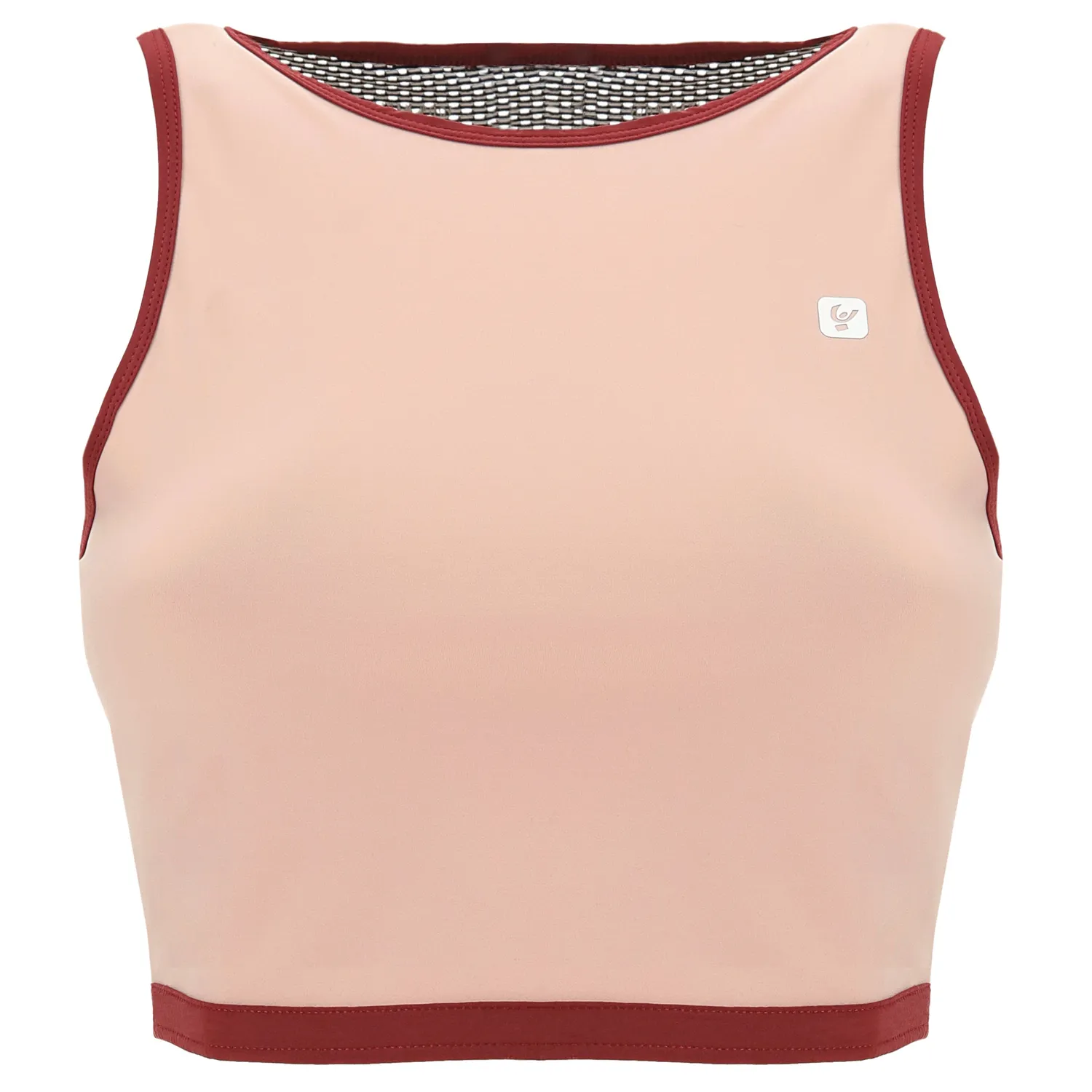 Freddy Yoga Top Damen Cameo Rose Mittlerer Halt