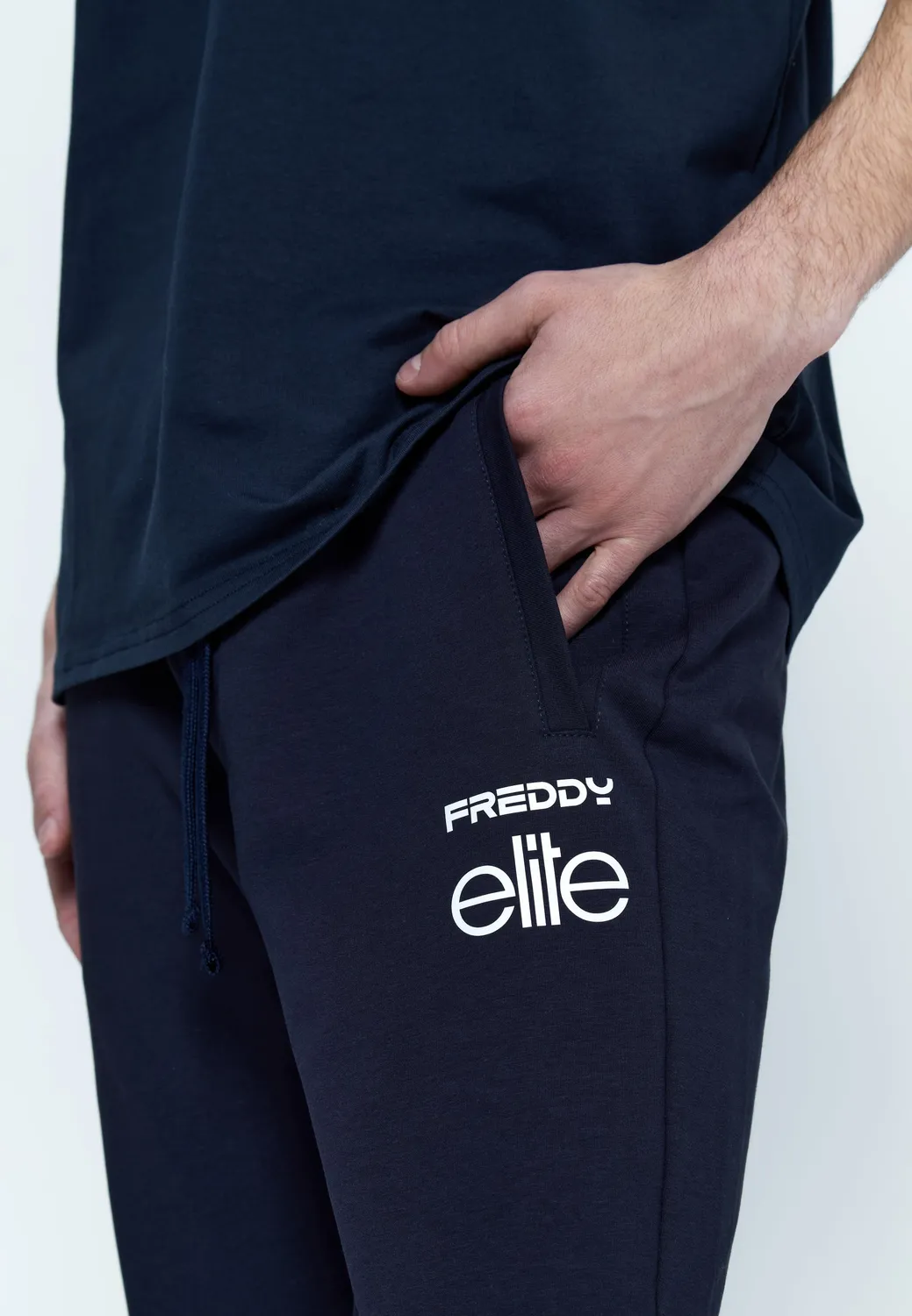 Freddy Elite Jogger Herren Dunkelblau elastisch
