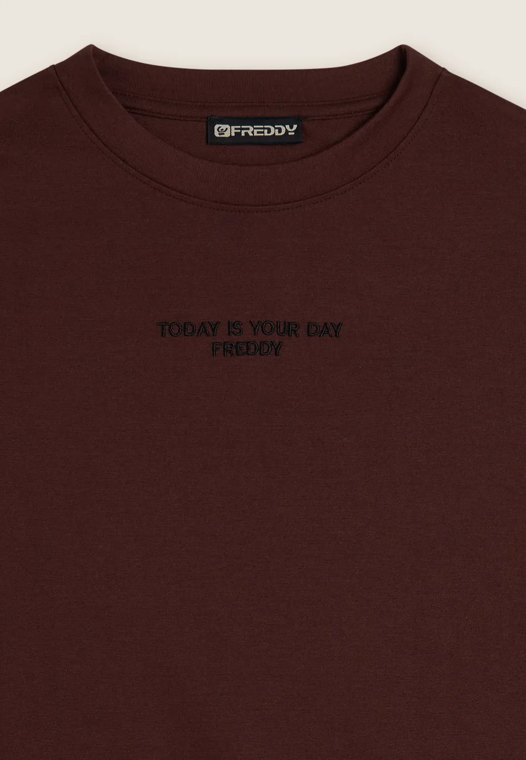 Freddy Sweatshirt Damen Schwarz Today Is Your Day