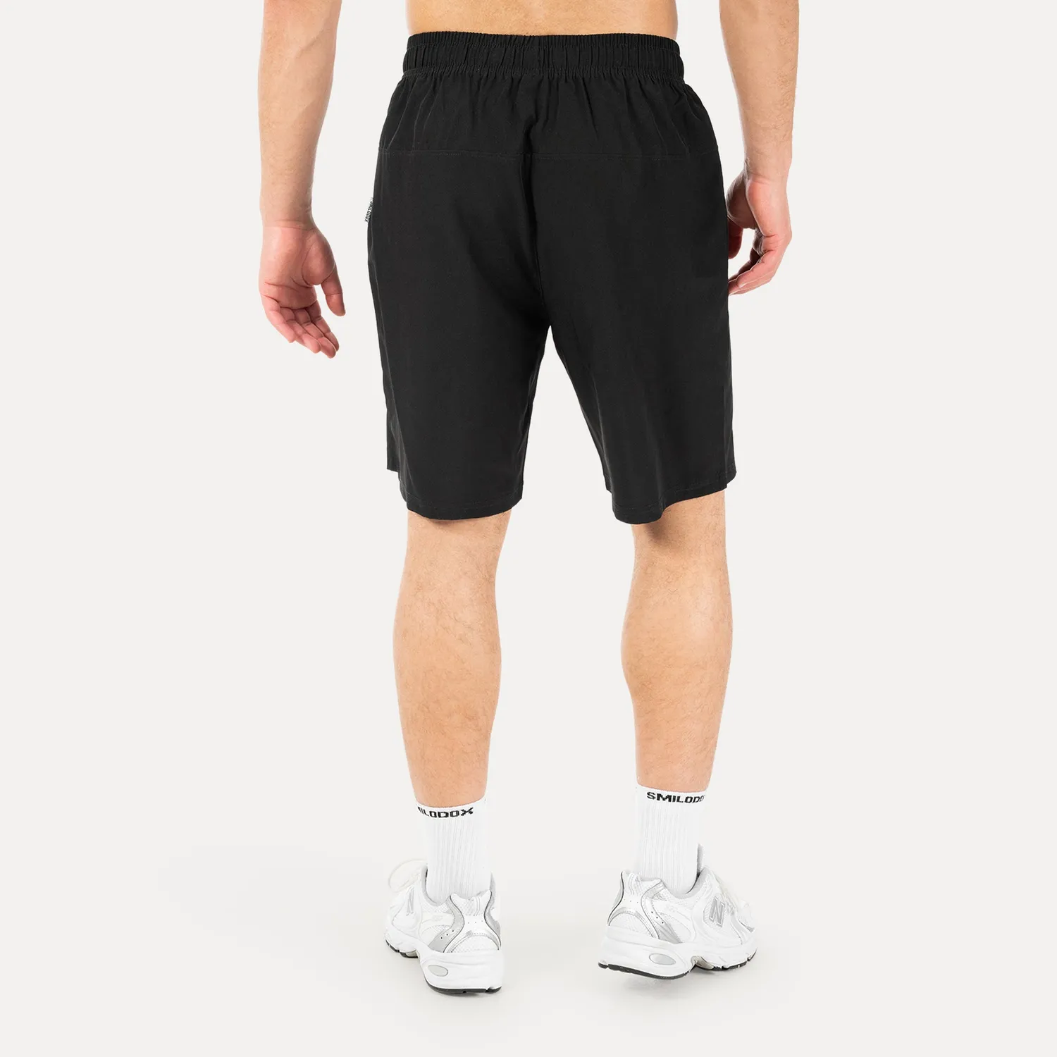 Smilodox Basic Jarek Shorts Schwarz Regular-Fit