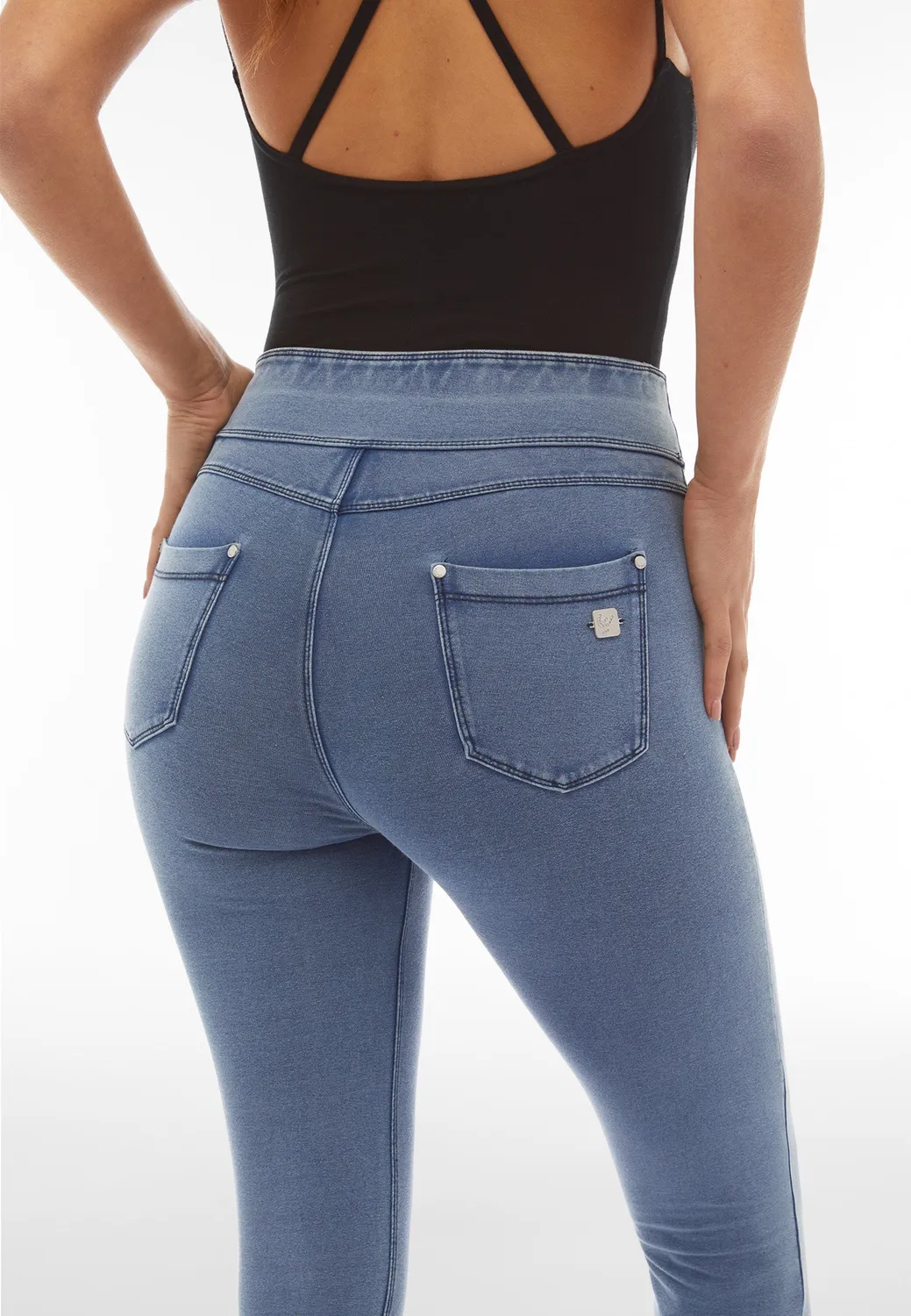 Freddy N.O.W. Superskinny Leggings Dark Jeans Mid-Rise Denim