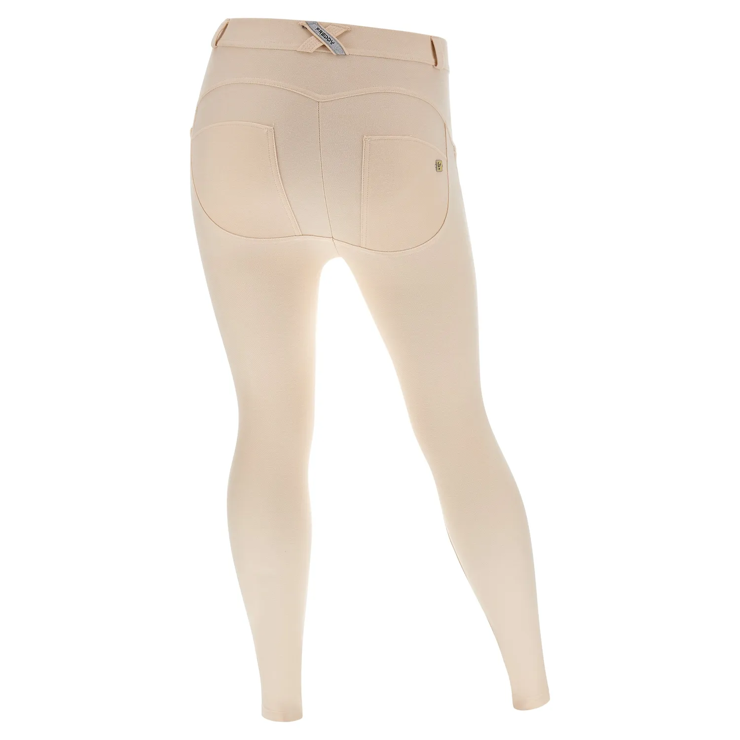 Freddy WR.UP Curvy Jersey Drill Leggings Schwarz formend
