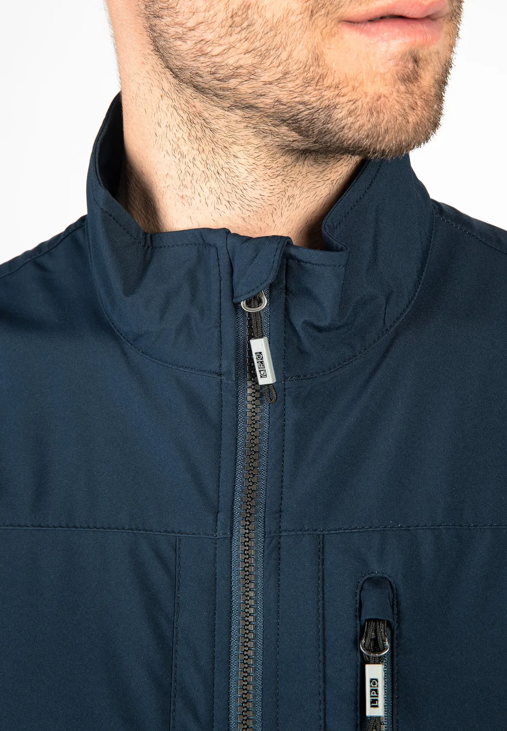 LPO Hajo Softshellweste Herren blau winddicht
