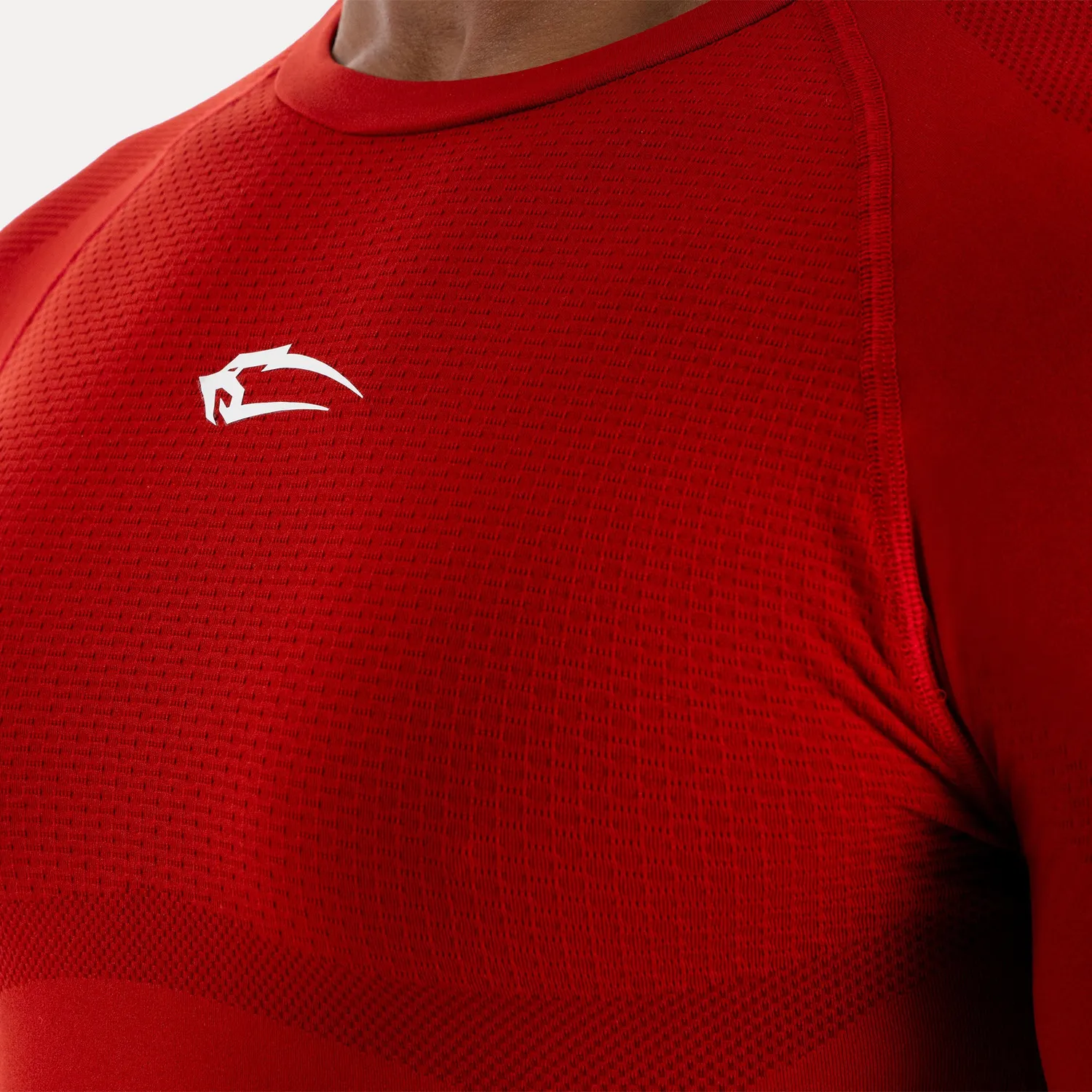 Smilodox Carnos Kompression Longsleeve Herren Schwarz Compression