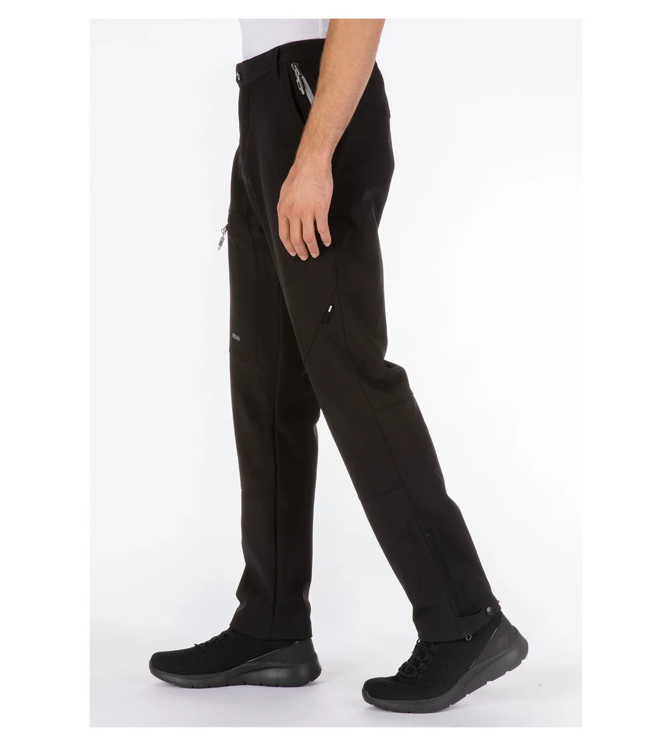 LPO Tizian Herren Softshellhose schwarz winddicht