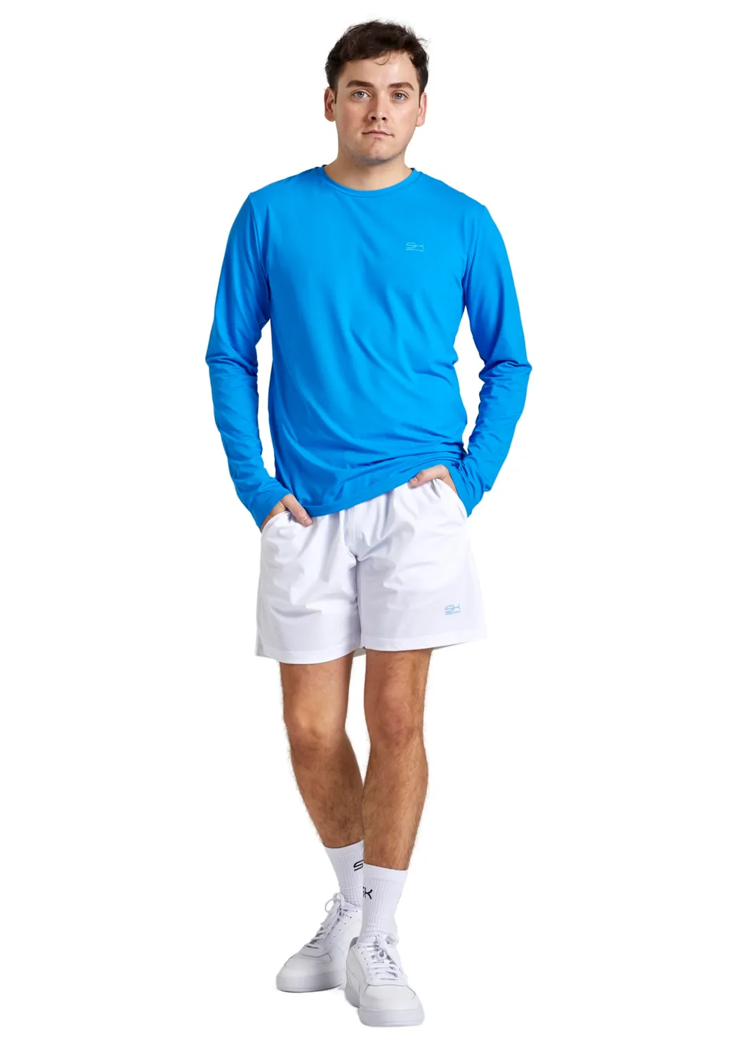 SPORTKIND Longsleeve Rundhals atmungsaktiv UV-Schutz