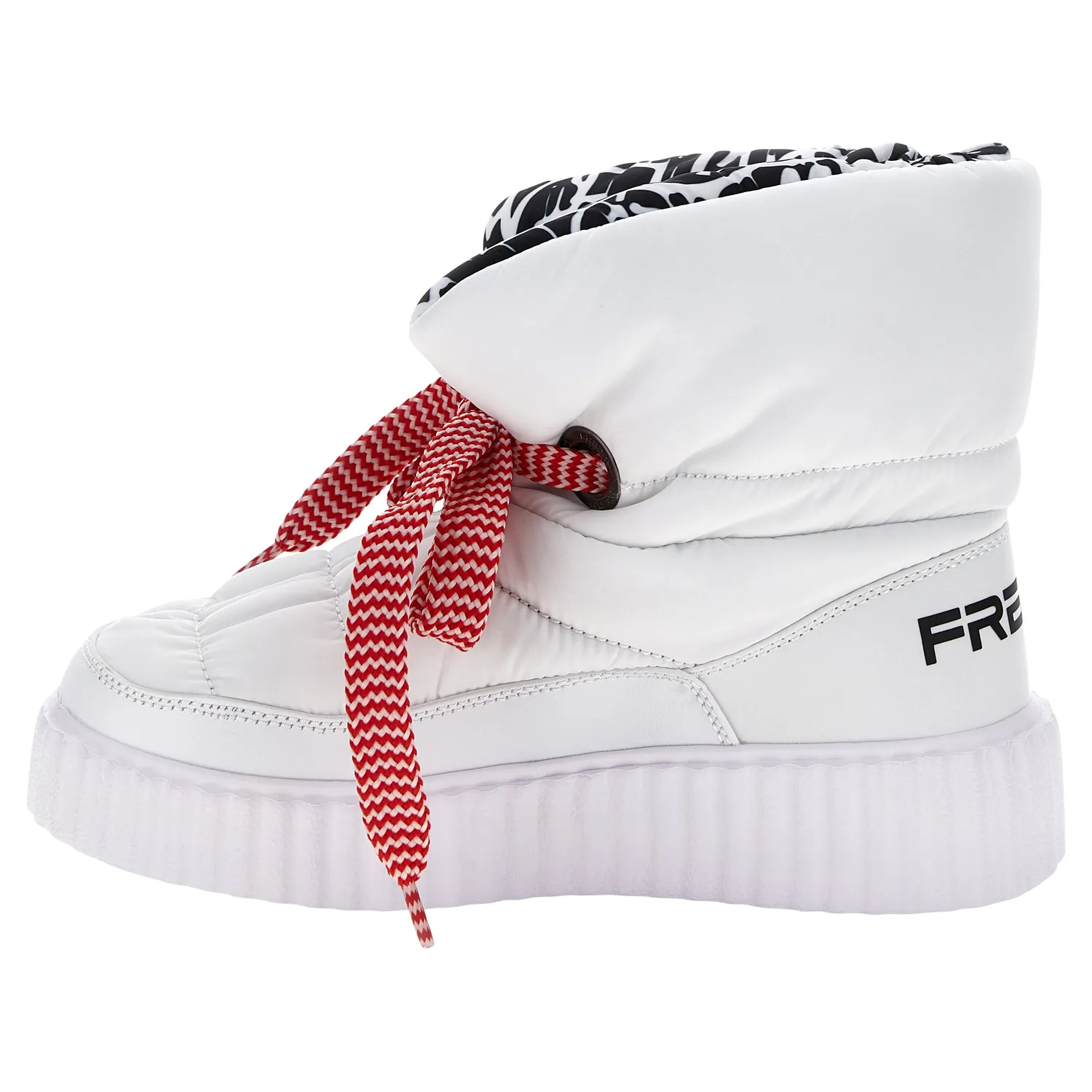 Freddy Puff Boots Damen schwarz mit Pilefutter