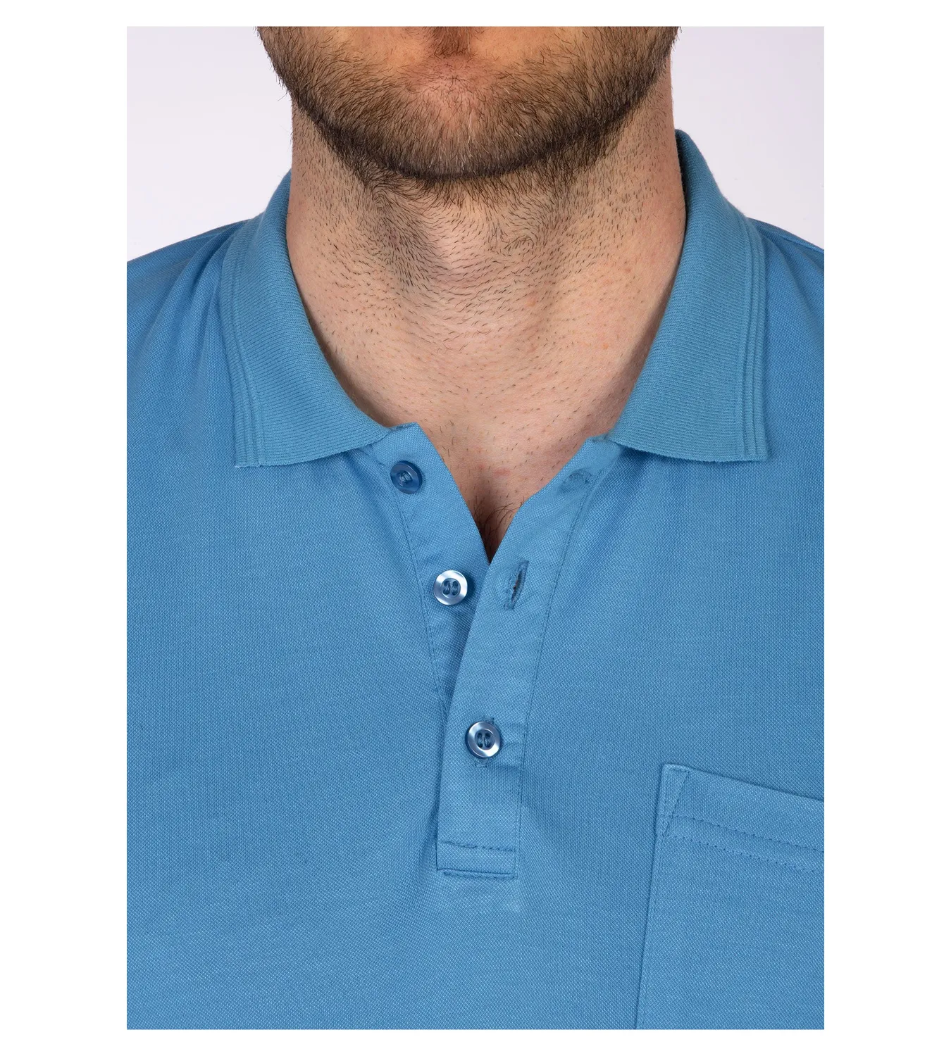 LPO Max Poloshirt Herren blau schnelltrocknend