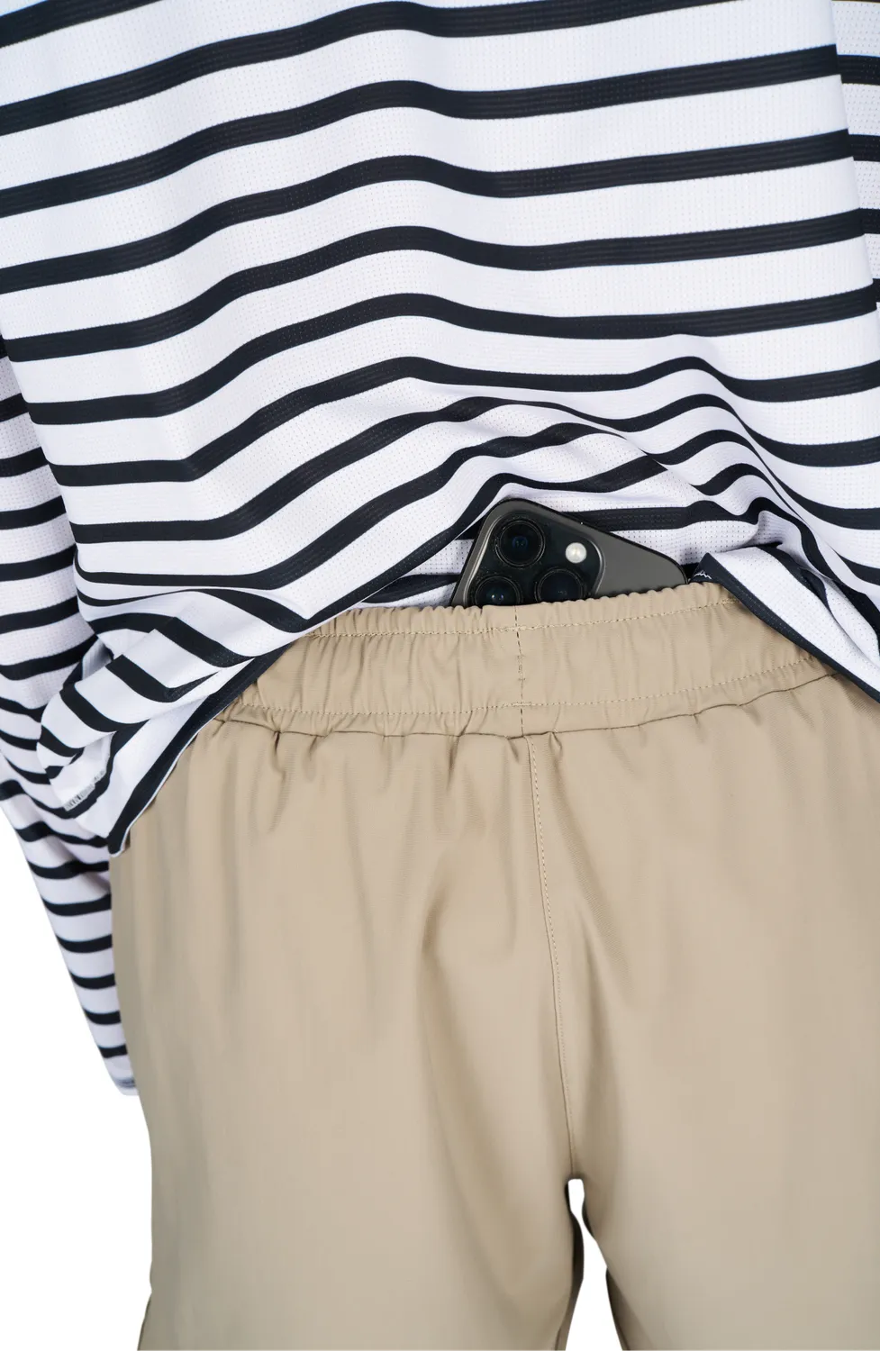 UNNA Flow Shorts 3" Laufshorts Warm Sand mit Innenslip