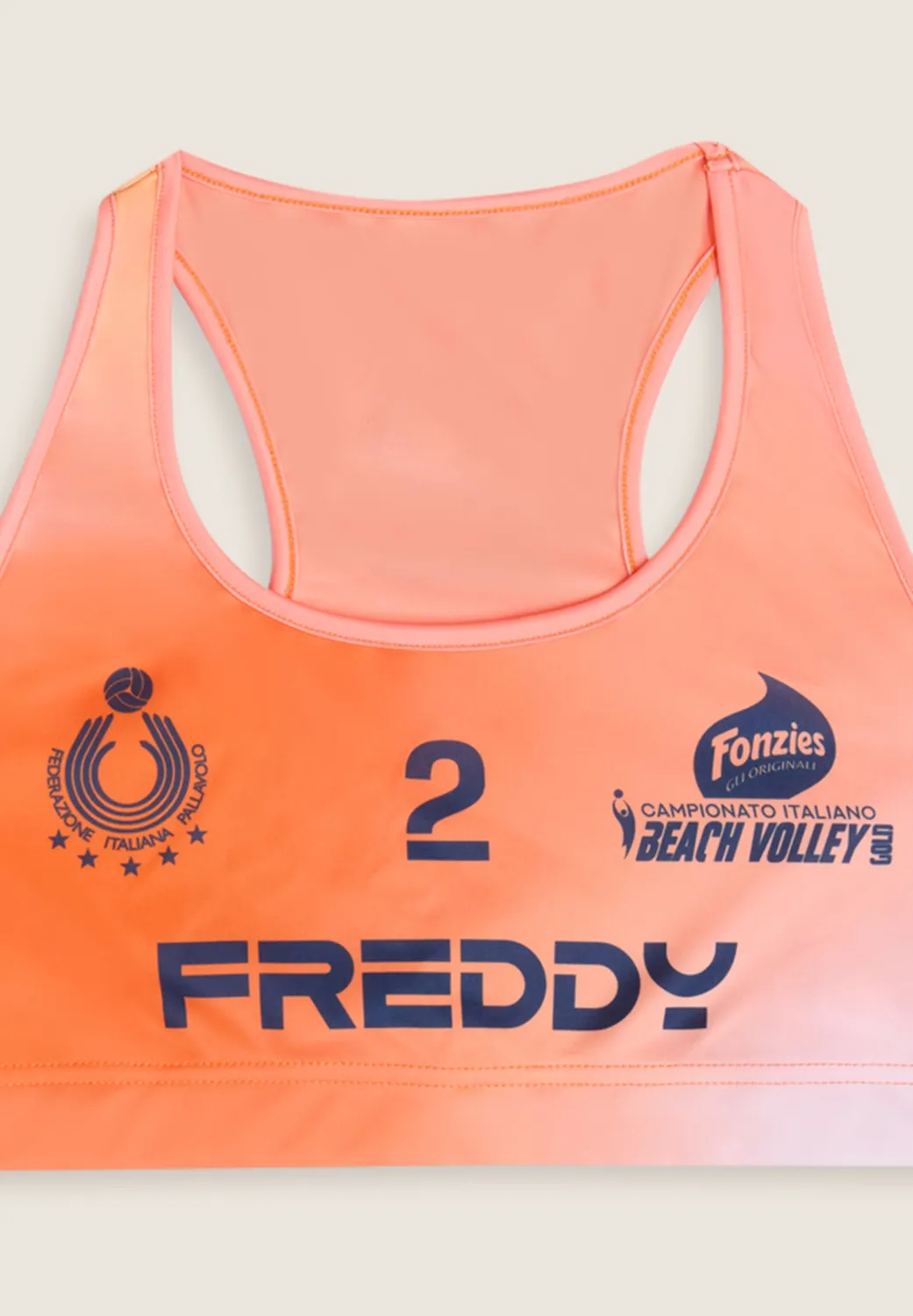 Freddy Beach Volley Gold 2025 Top Oro Nummer 2