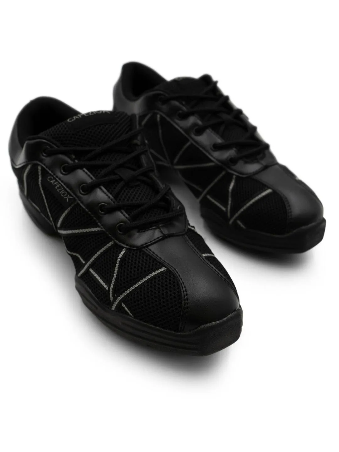 Capezio Web DS19 Dansneaker Schwarz atmungsaktiv