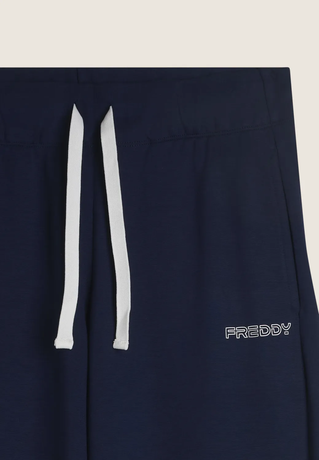 Freddy Wide Leg Sporthose Peacoat B36 Full Length