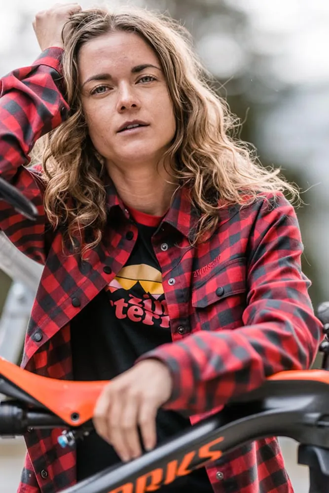 Zimtstern Timbaz Shirt Wmns Hemd Damen Karo Flanell