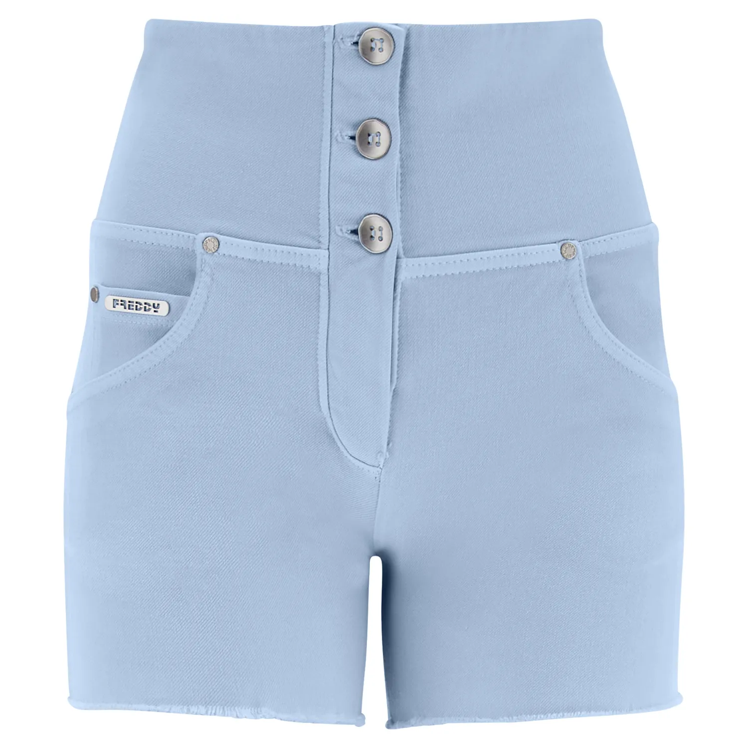 Freddy WR.UP Gabardine Shorts Damen Blau C54