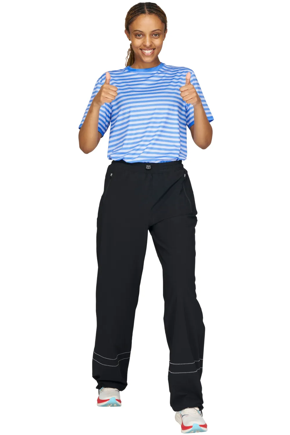 UNNA Everywhere Pants Wide Laufhose Schwarz weit