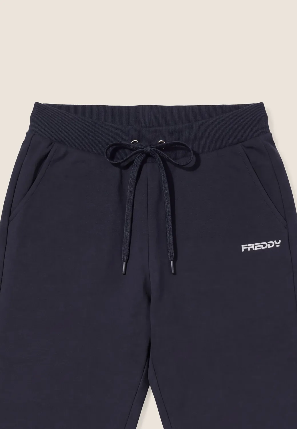 Freddy Jogginghose Regular Velours Navy Warm