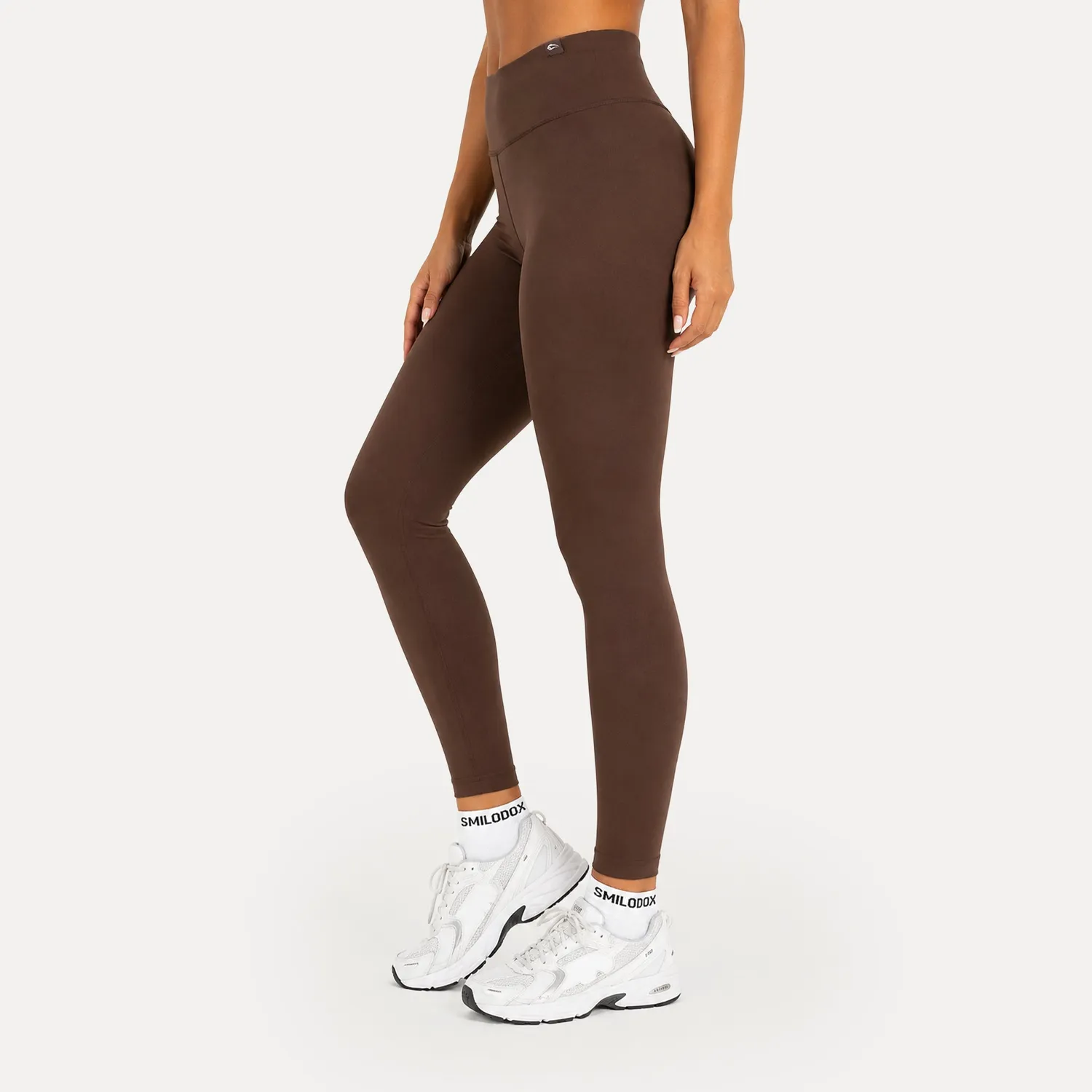 Smilodox Sorea Leggings Schwarz hoher Bund blickdicht