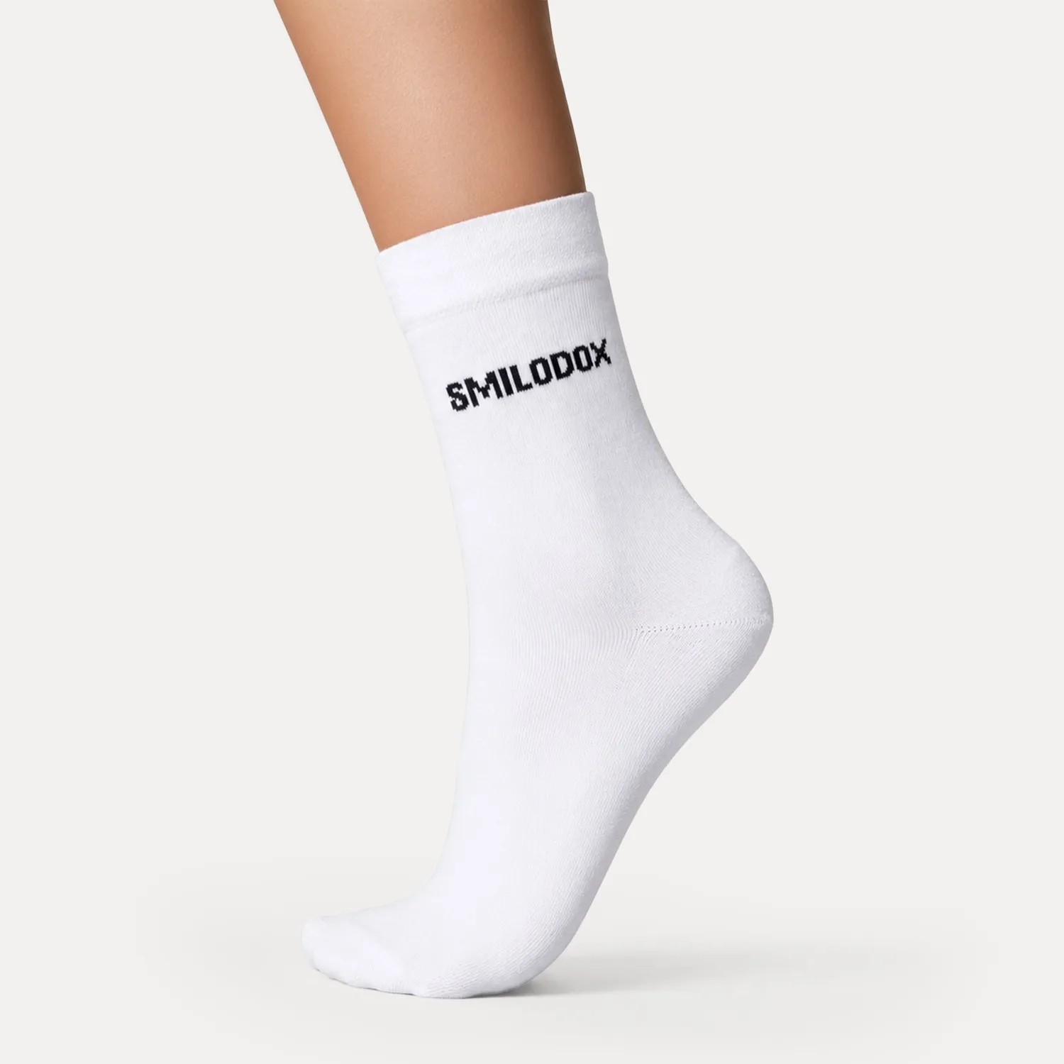 Smilodox Business Socken 3er Pack Schwarz Baumwolle