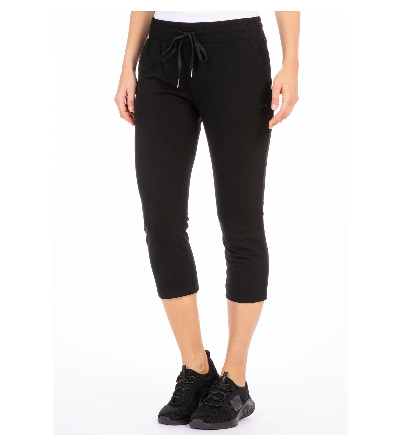 LPO Pietra 2 Damen 7/8 Hose schwarz French Terry