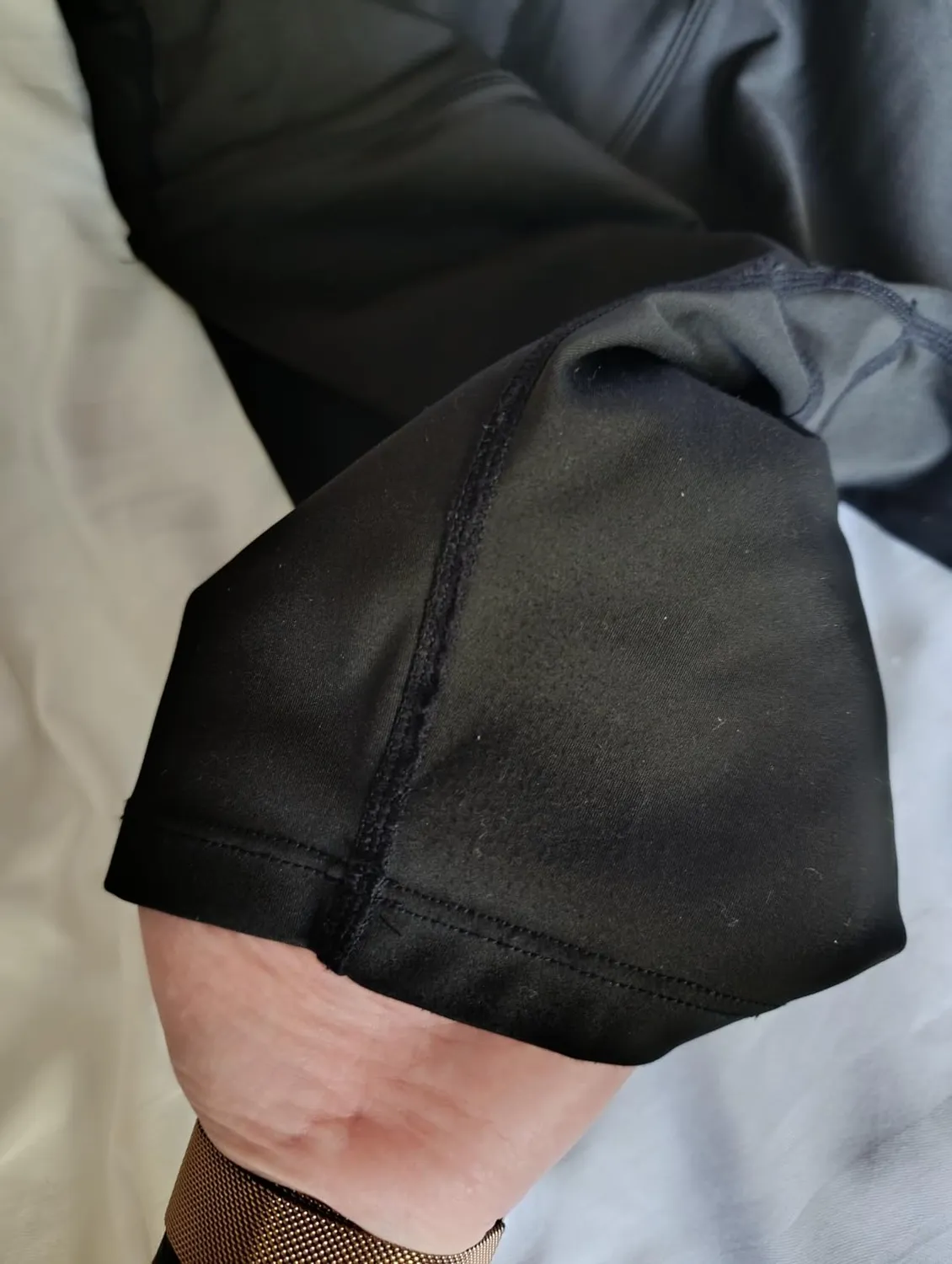 SINOPHANT Radlerhose Damen Schwarz blickdicht