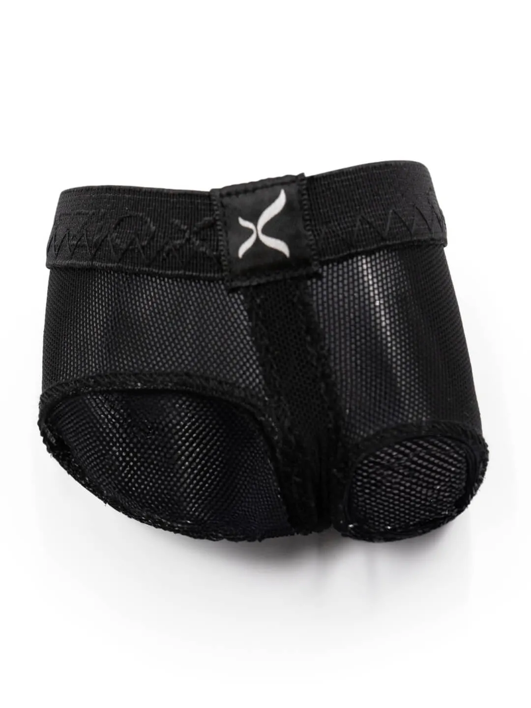 Capezio footUndeez H07D Füßlinge Schwarz L Sohle