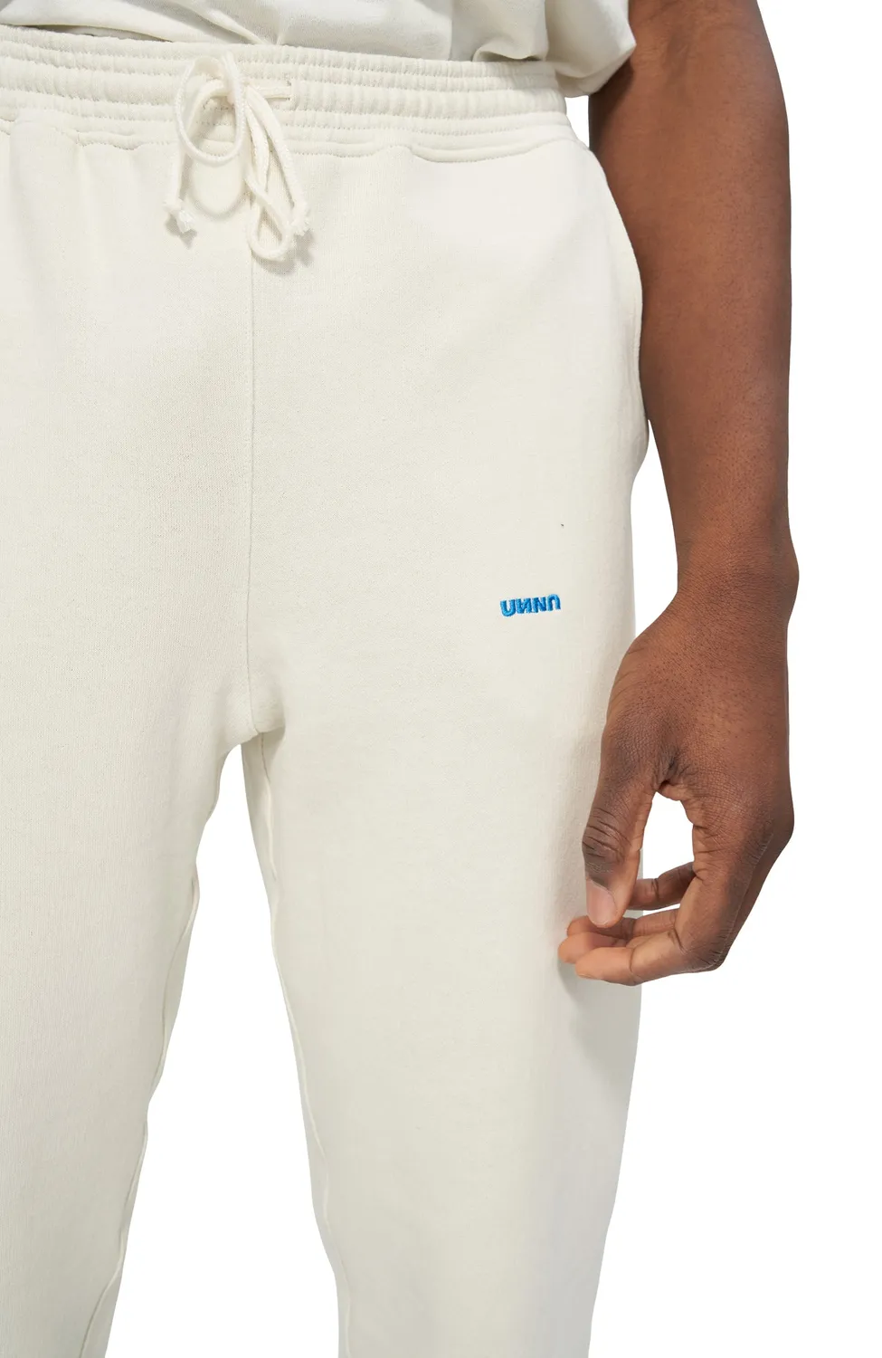 UNNA Slow Motion Joggers Jogginghose Vanilla White