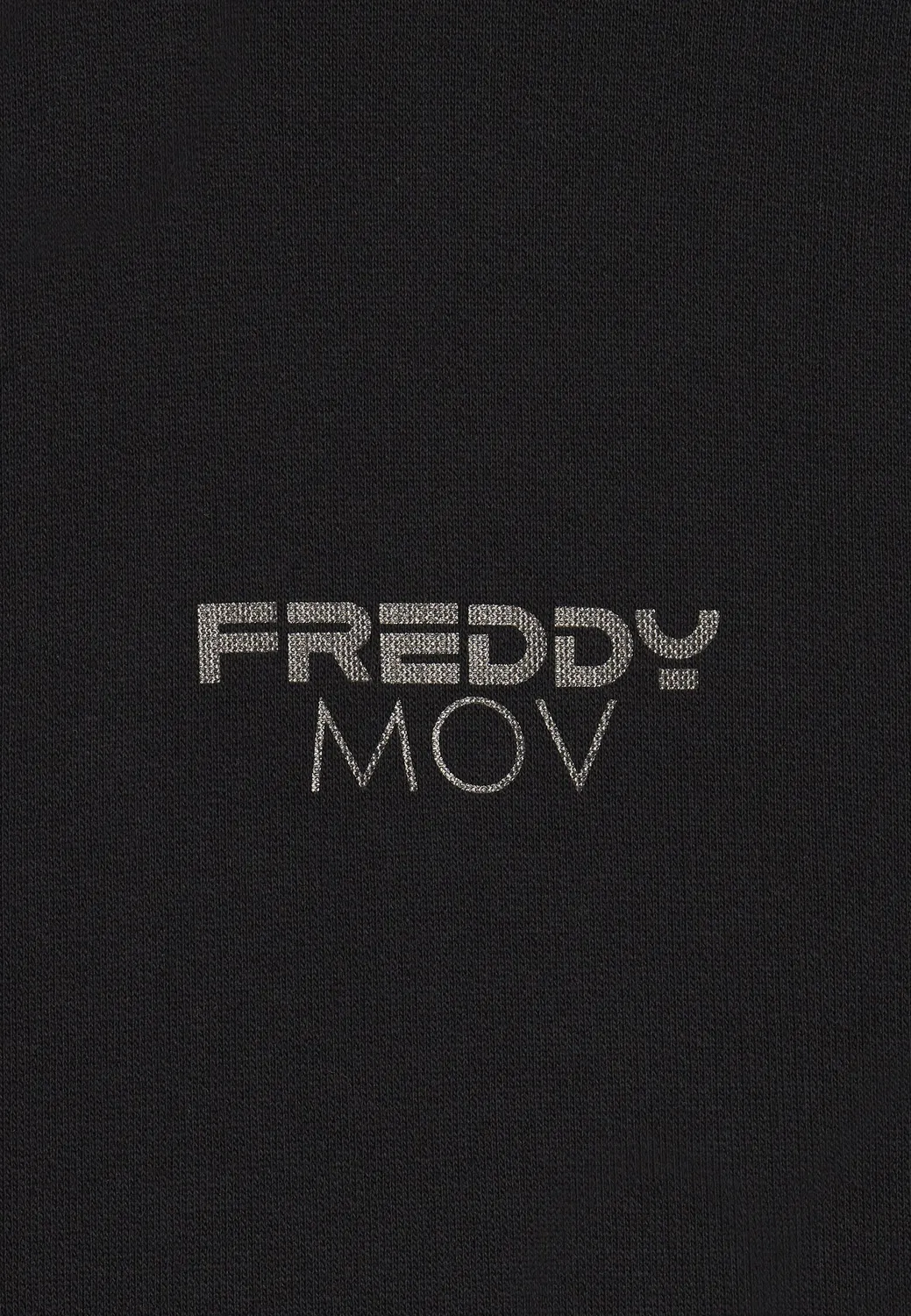 Freddy Sweatjacke Stehkragen Schwarz Zebra M