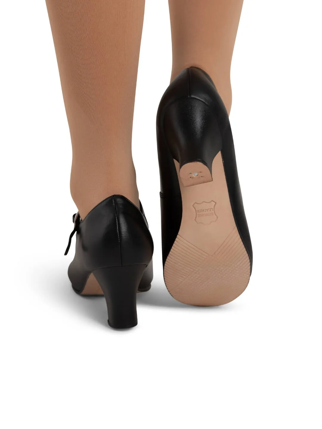 Capezio Classics Mia 833 Charakterschuhe Schwarz 5 cm