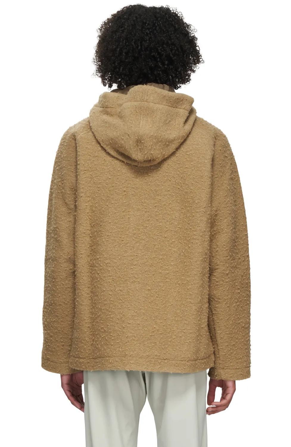 UNNA Walkman Anorak Jacke Camel Beige Wolle