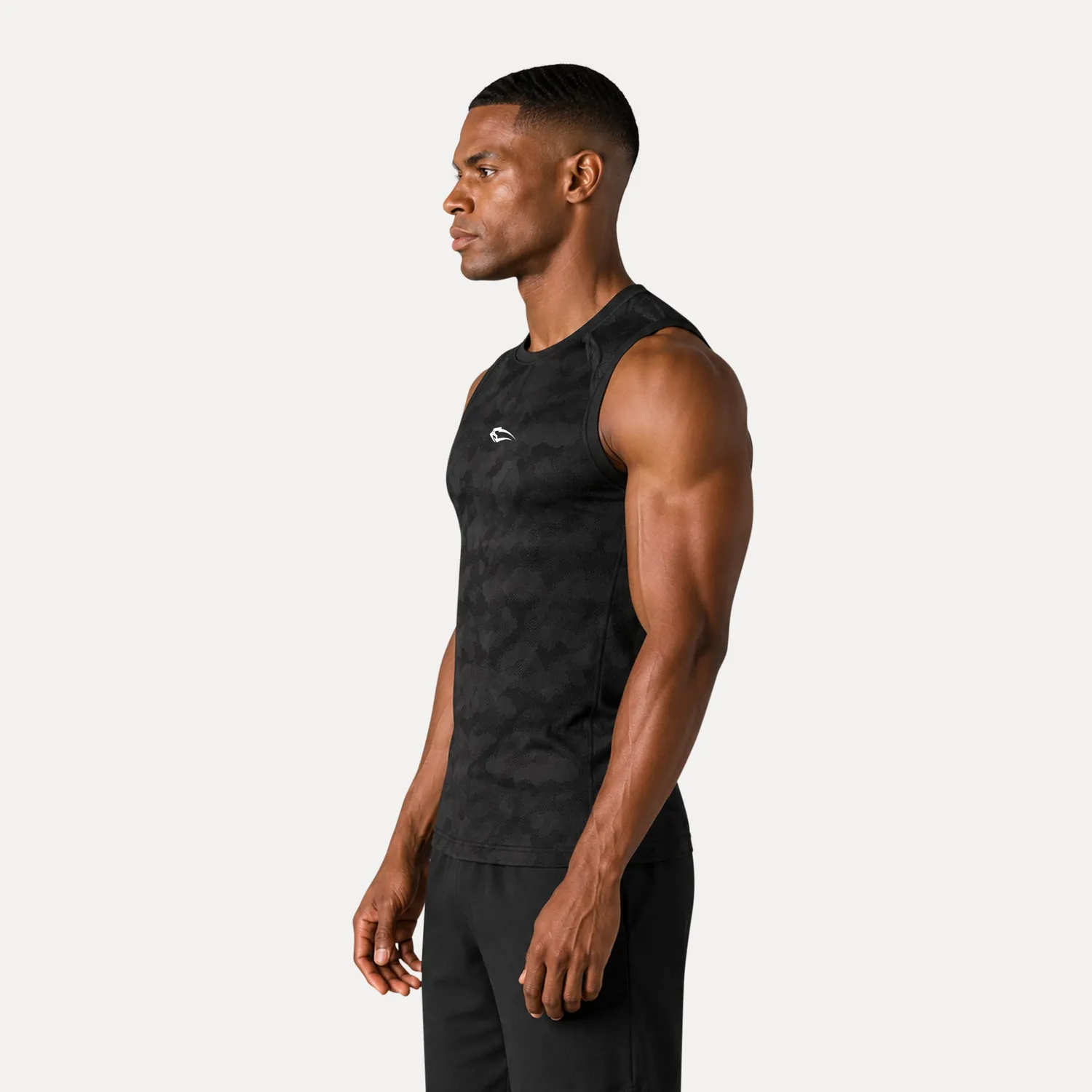 Smilodox Carnos Varek Tank Top Anthrazit Camo
