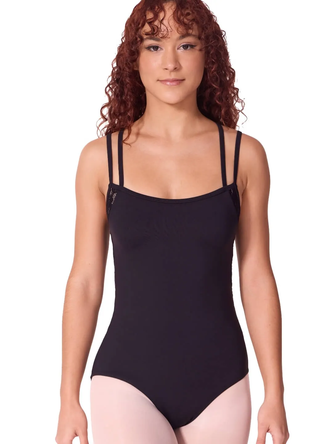 Capezio Soft Elegance EL103W Trikot Spitze schwarz