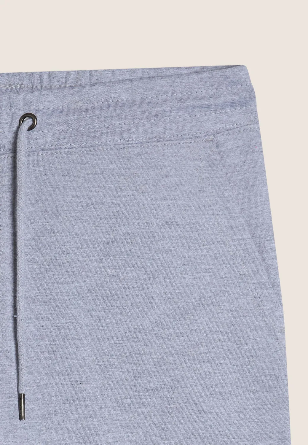 VIS Shorts Herren Grau Silberlogo Baumwolle