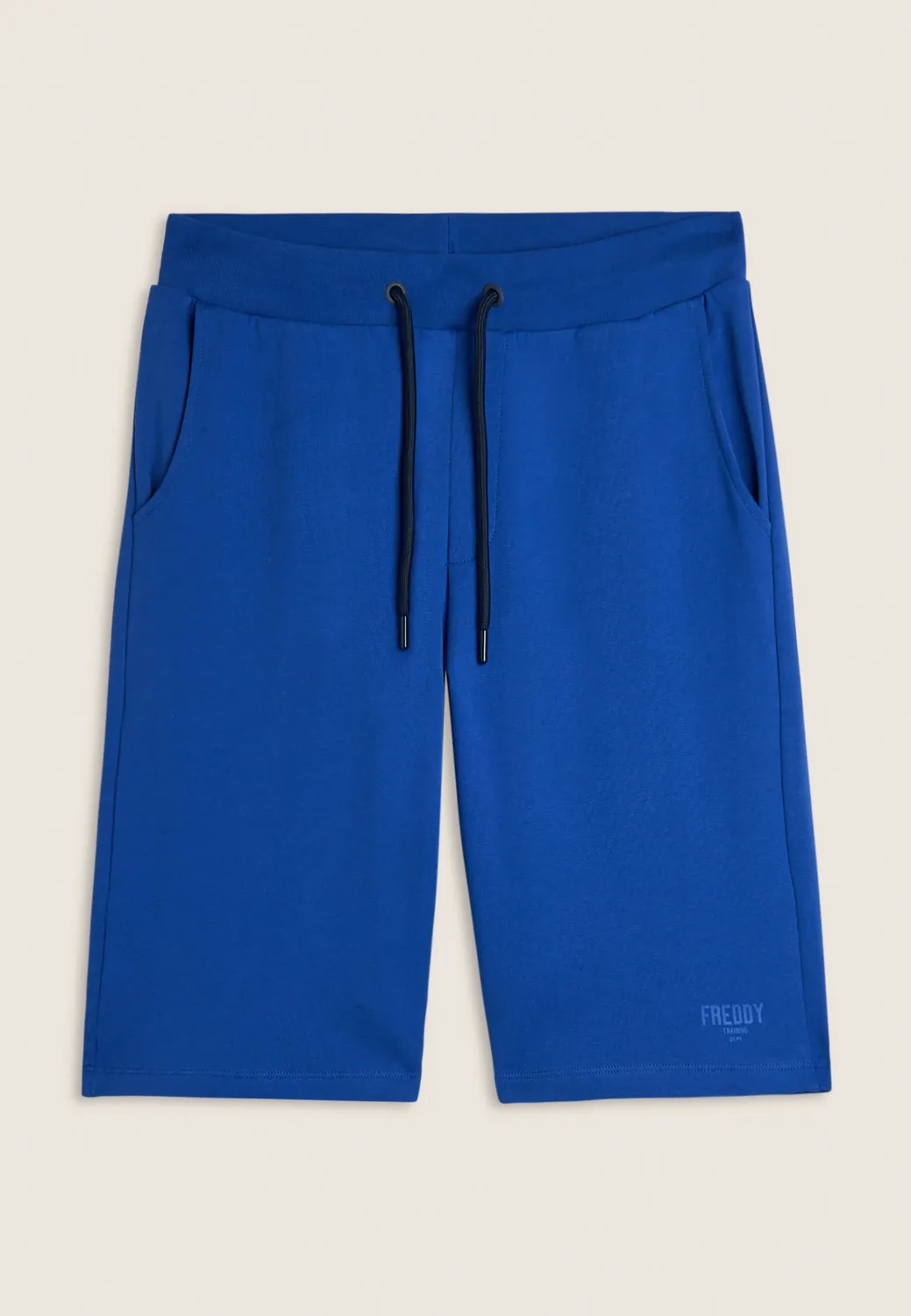 Freddy Bermuda Baumwolle Blau Taschen Regular Fit