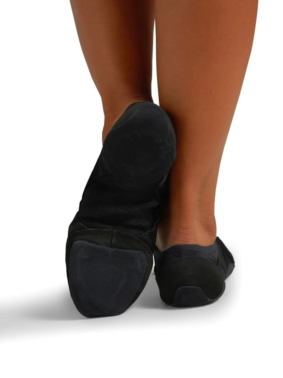 Capezio Classics Jag Jazzschuhe Schwarz Wildleder