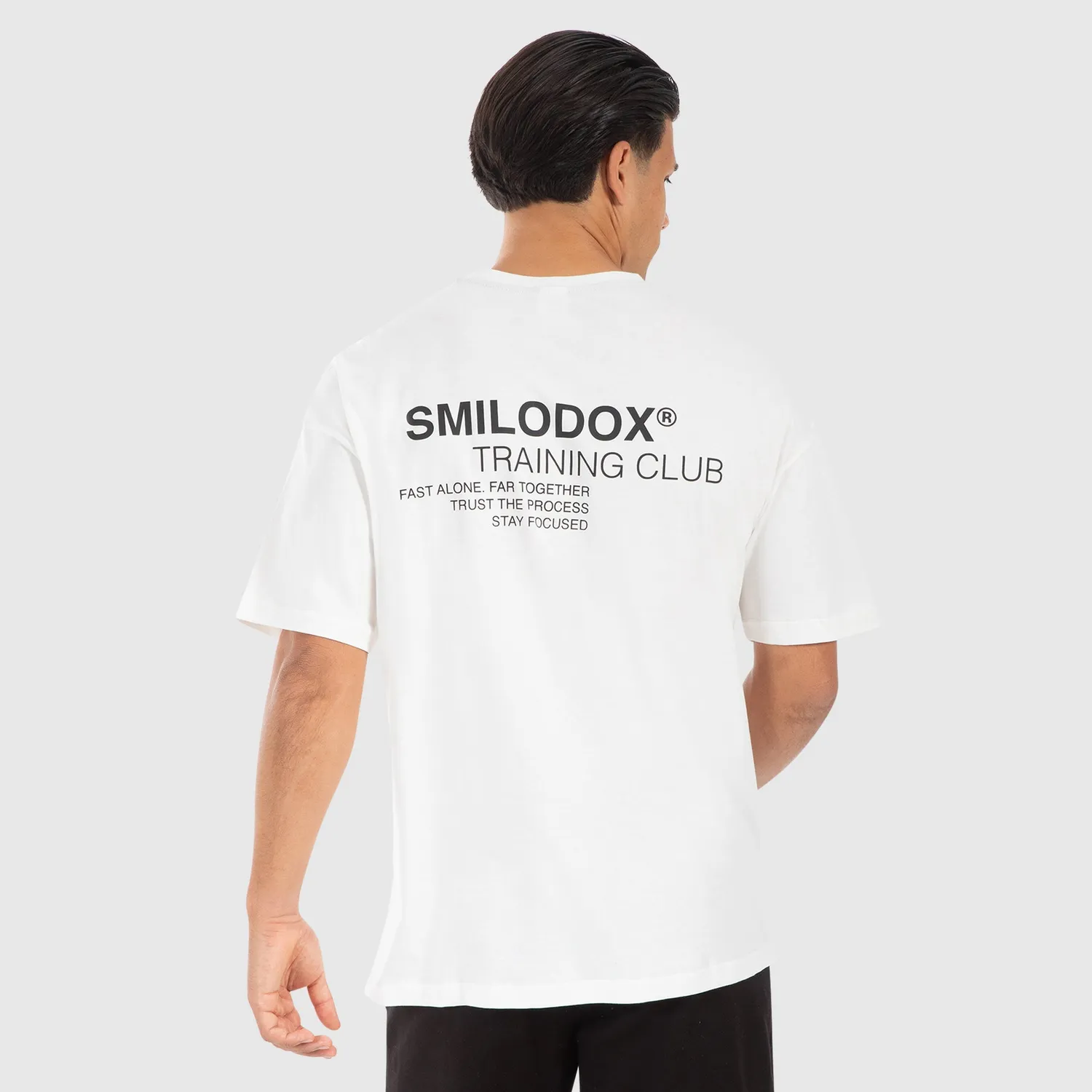 Smilodox Cyris T-Shirt Unisex Schwarz Oversize