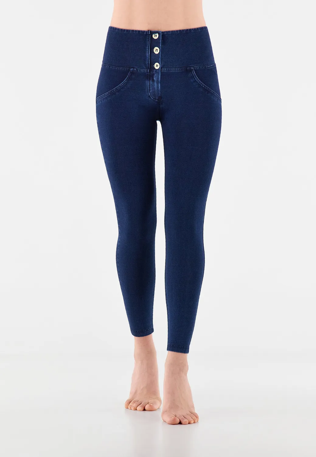 Freddy WR.UP Jeggings 7/8 dunkelblau Denim