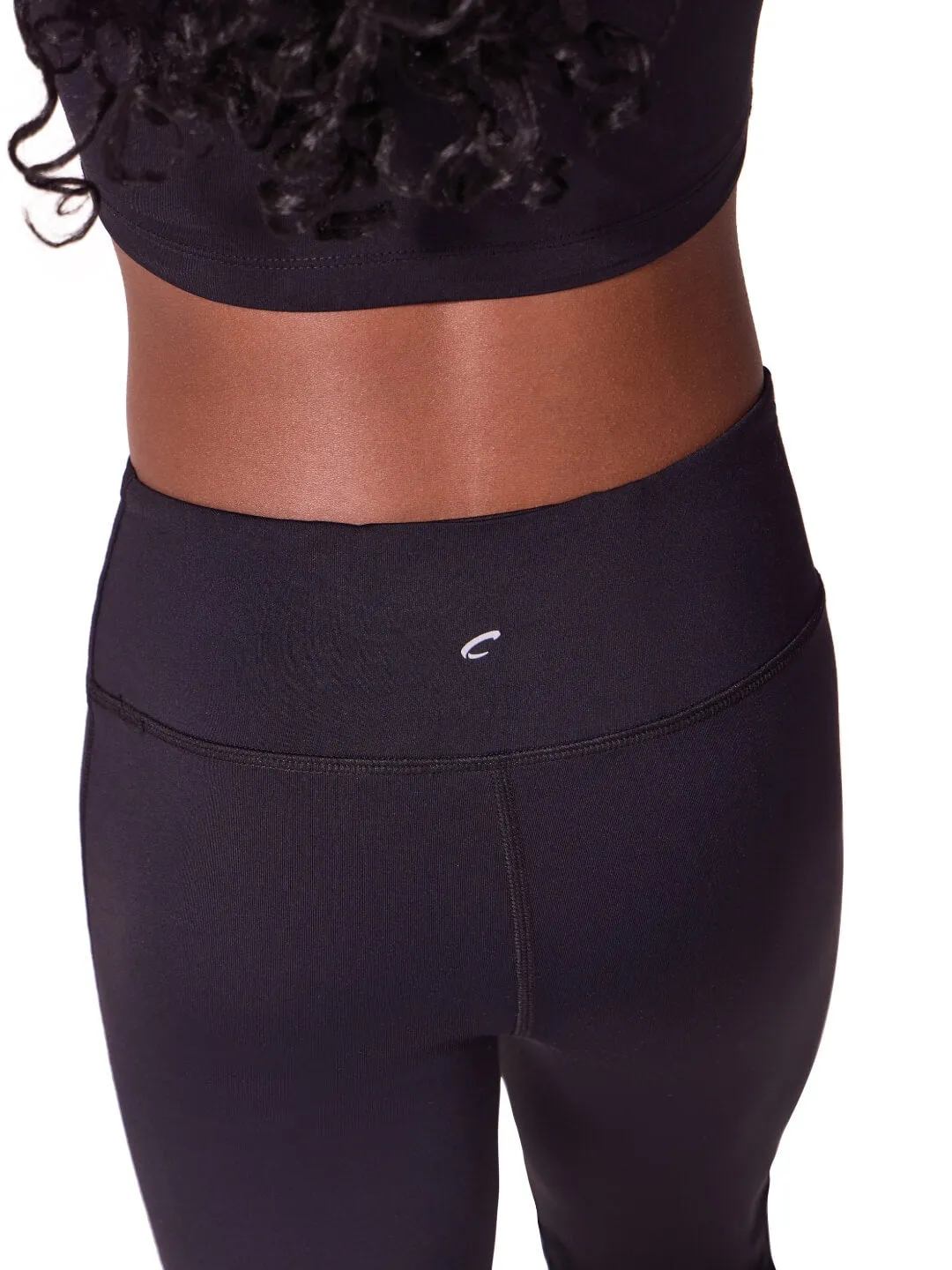 Capezio Soft Elegance EL112T Dance Leggings Schwarz High Waist
