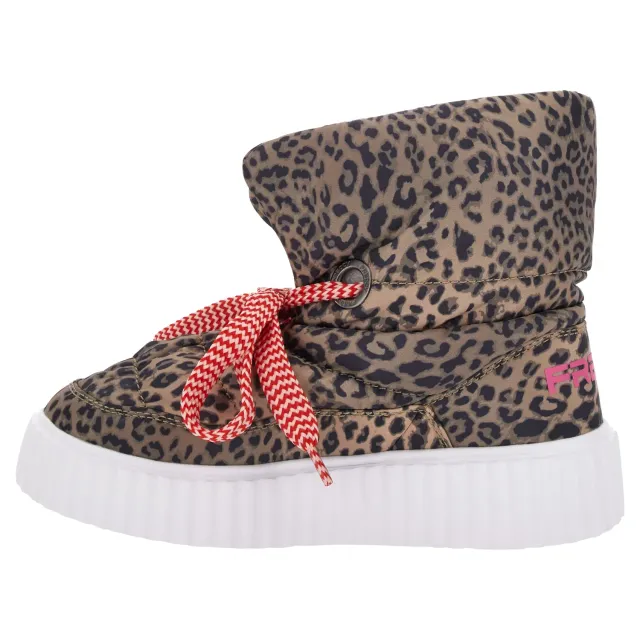 Freddy Puff Boot Sneaker-Stiefel Animalier gefüttert
