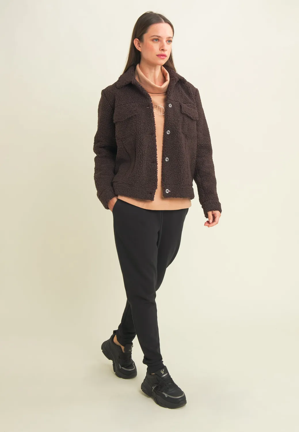 Freddy Damen Trainingsanzug Turbulence Nietenlogo Fleece