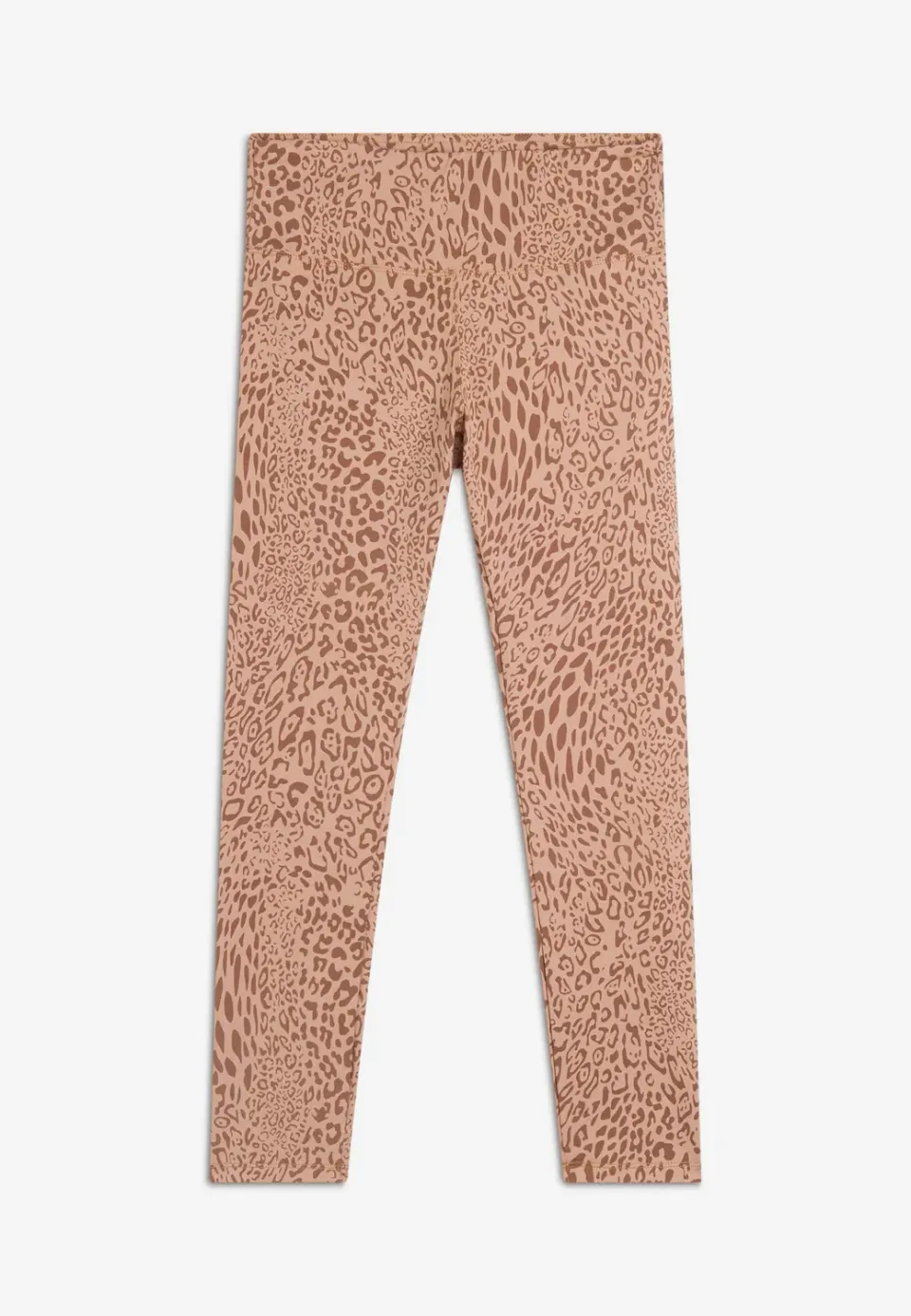 Freddy Baumwoll-Leggings High Waist 7/8 Animalier Pink hoher Bund