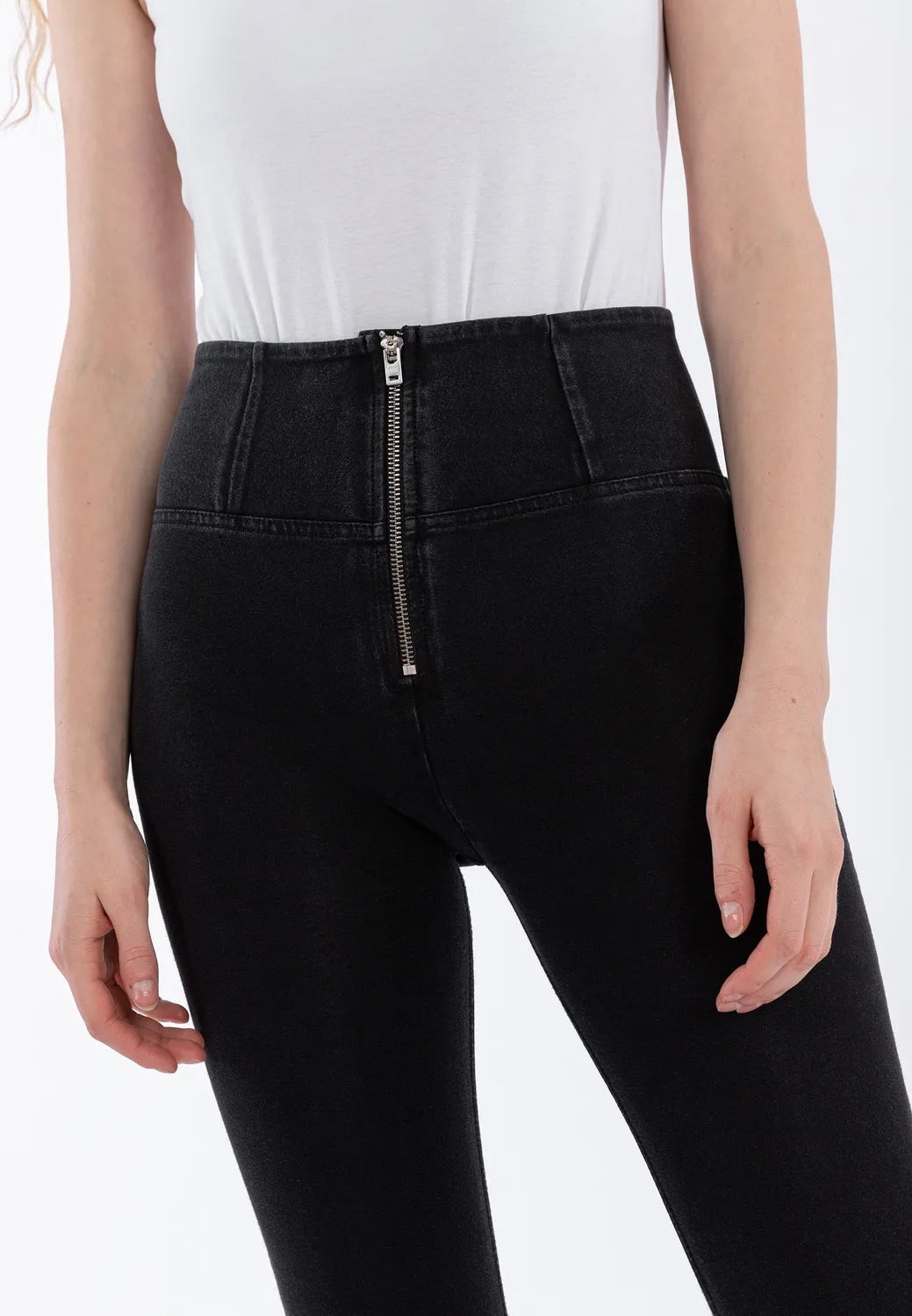 Freddy WR.UP Jeans Skinny High Waist Dunkel Push-up