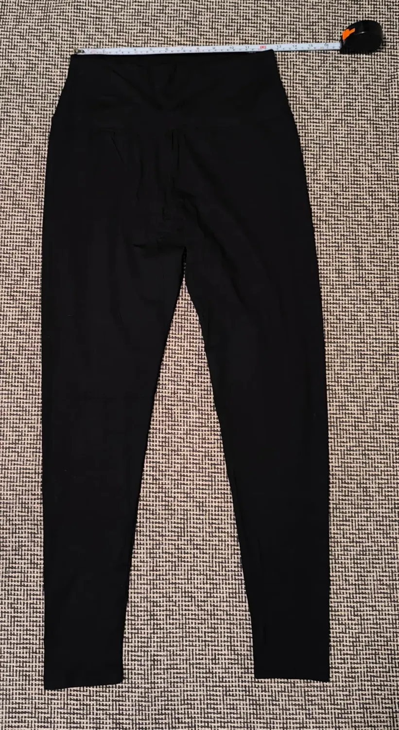 SINOPHANT Leggings High Waist Schwarz 3er blickdicht