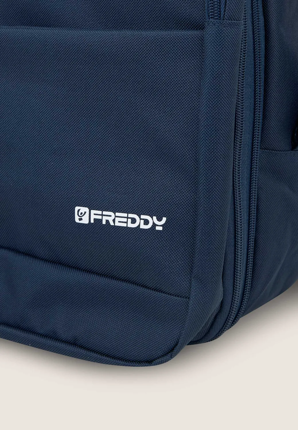 Freddy Rucksack erweiterbar Blau 25 cm Trolleyband