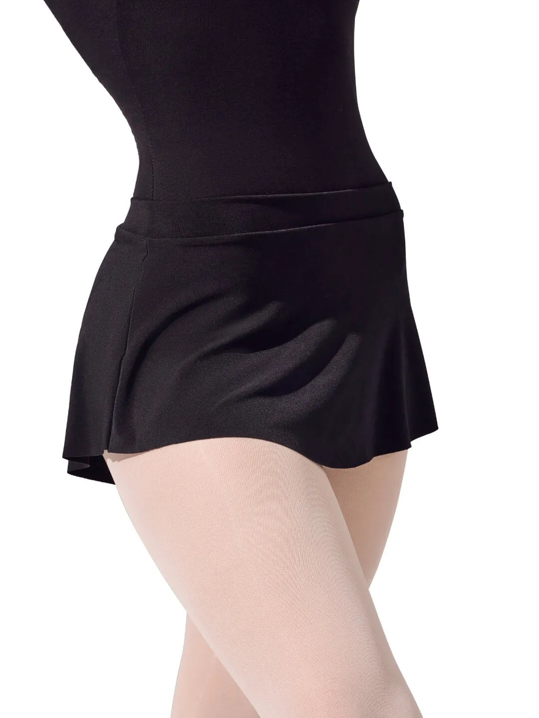 Capezio Class Collection Curved Tanzrock Schwarz pflegeleicht