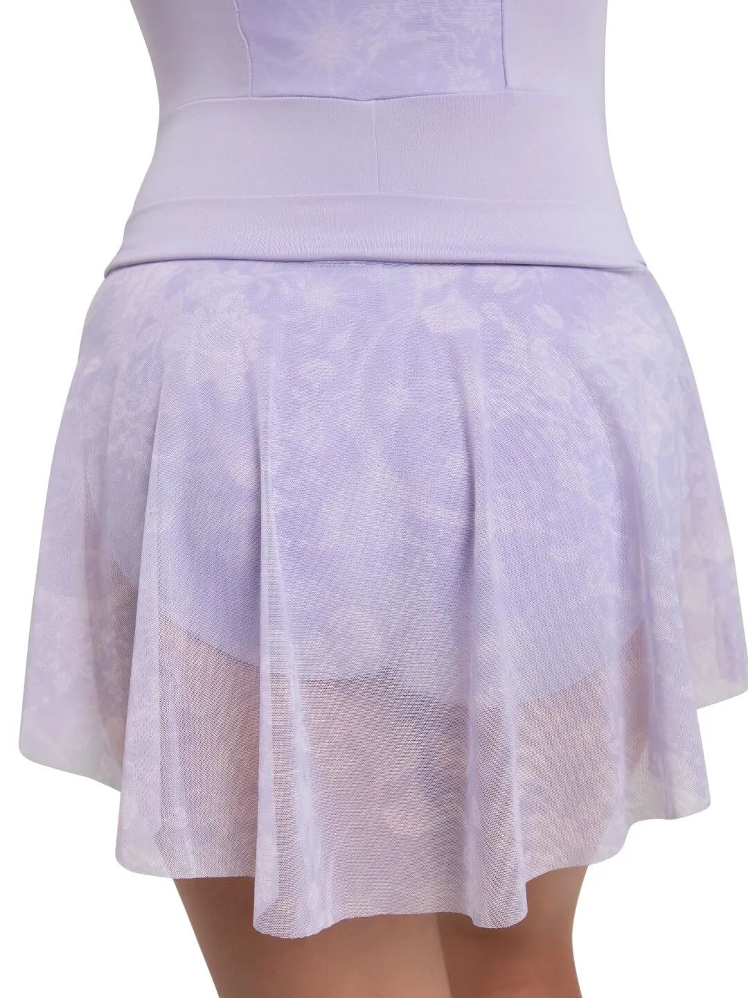Capezio Jewel Garden 12294C Kinder Ballettrock Schwarz Mesh