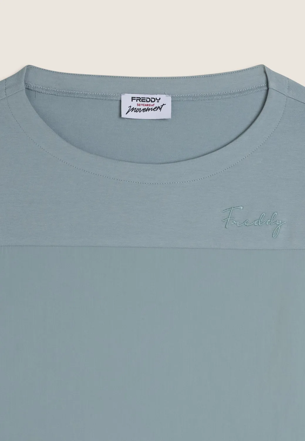 Freddy Damen Sweatshirt Stickerei Dark Denim