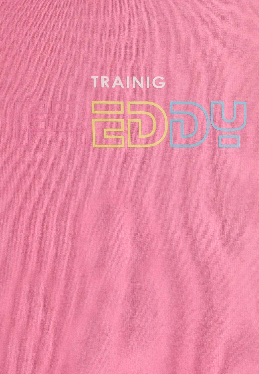 Freddy Kleid Mädchen Kapuze Baumwolle Rosa