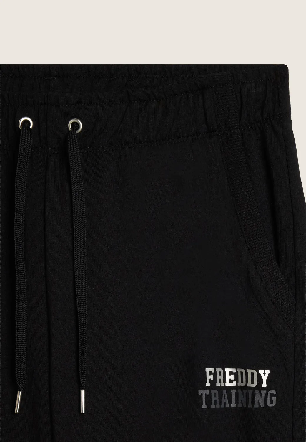 Freddy Regular Heavy Jersey Sporthose Schwarz Glitzer
